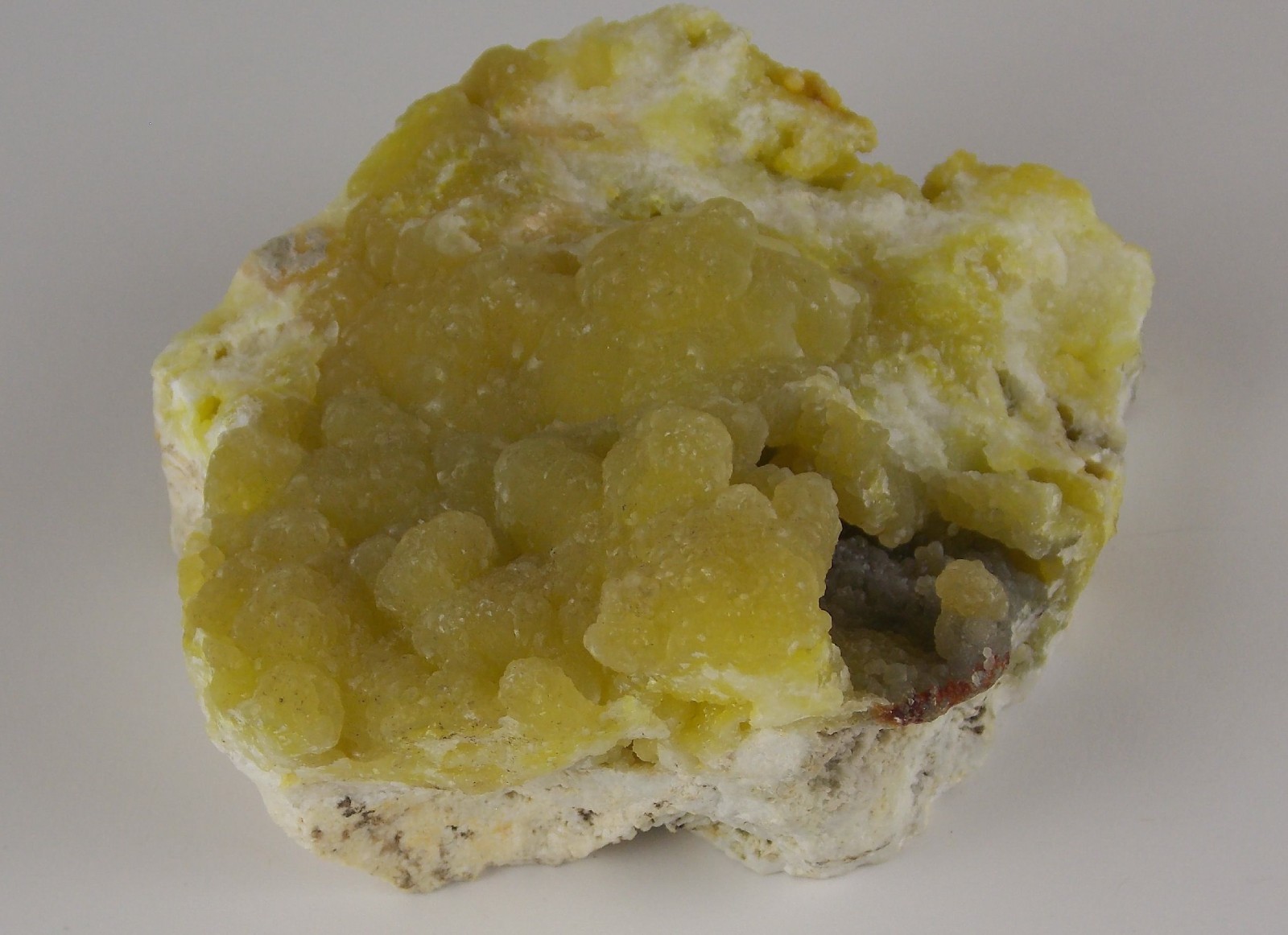 LEMON YELLOW SMITHSONITE - 8.3 cm - MONTE CRISTO MINE, RUSH, ARKANSAS 29218