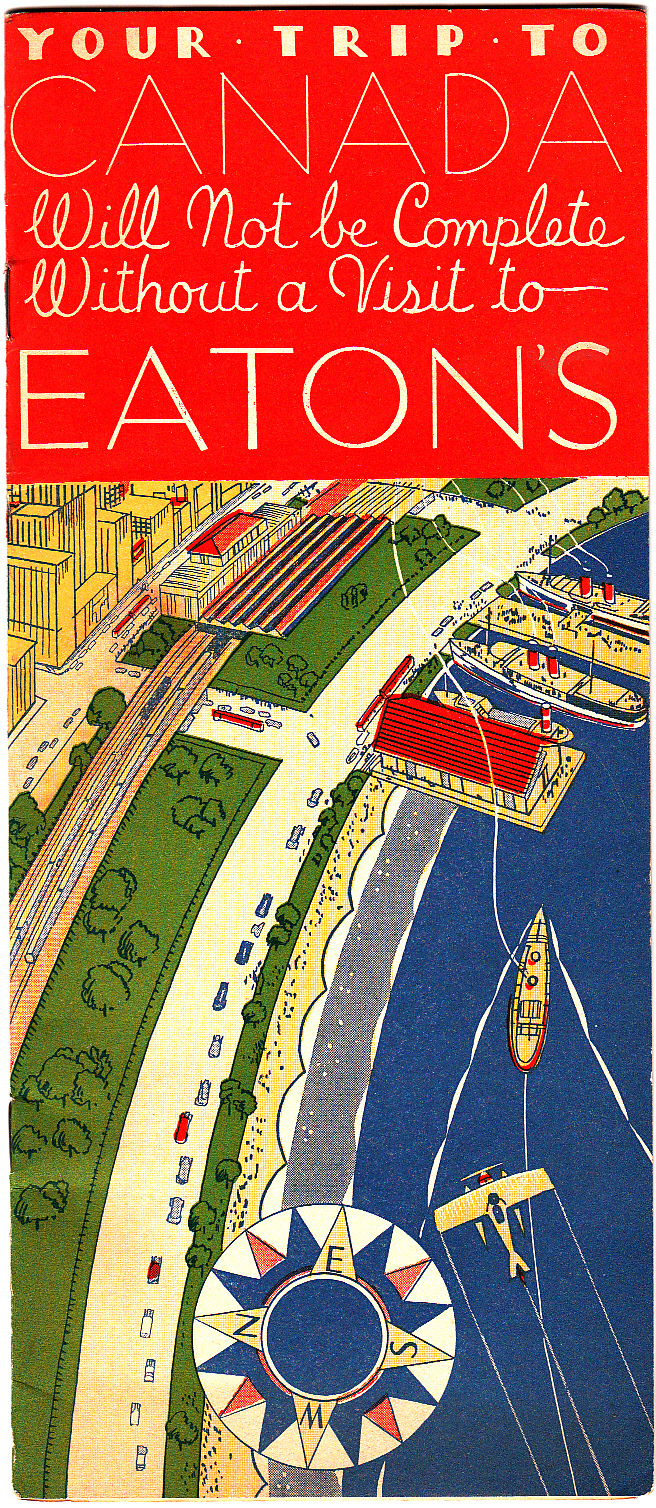 Eaton\'s Department Store Canada 1935 1930s Vintage Brochure Eaton\'s Department Store Canada 1935 1930s Vintage Brochure