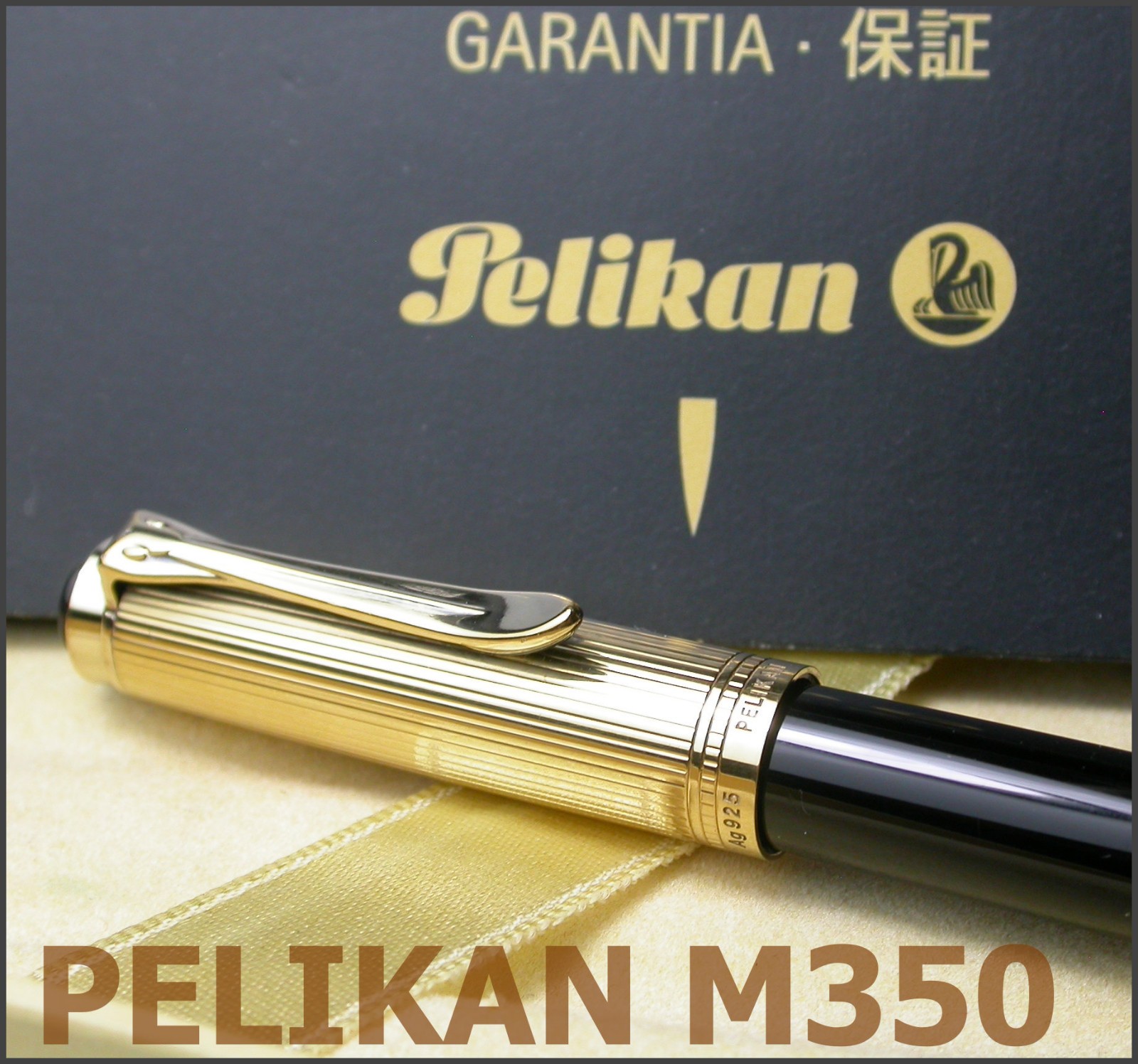 PELIKAN M350 VERMEIL 925 NIB 18C 750 GOLD M RARE MINI FOUNTAIN PEN VINTAGE LADY PELIKAN M350 VERMEIL 925 NIB 18C 750 GOLD M RARE MINI FOUNTAIN PEN VINTAGE LADY