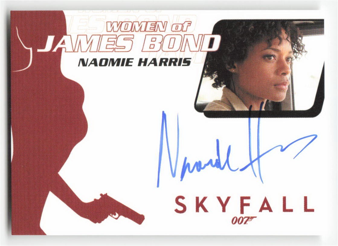 Rittenhouse James Bond Archives Final Edition WA54 Naomie Harris Autograph