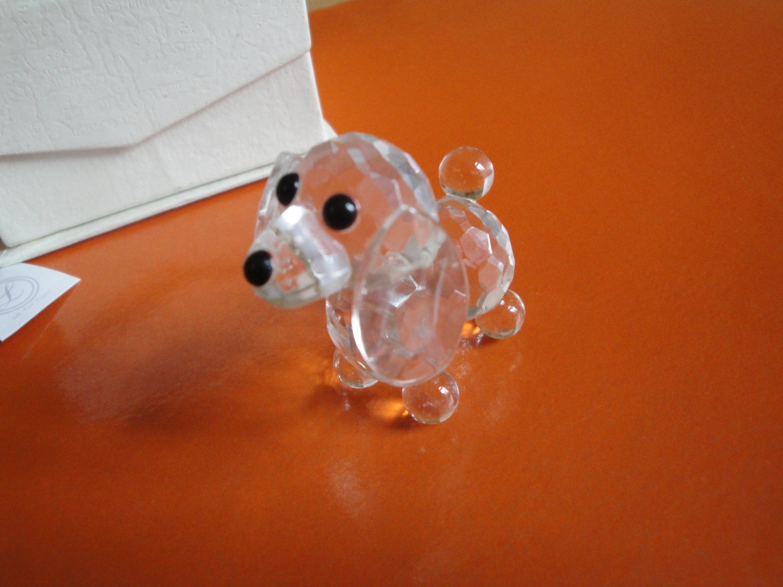 Crystal Collection Crystal Dog Figurine. 