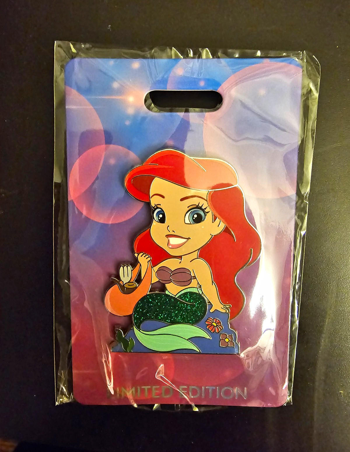 Disney Destination D23 2025 WDI MOG Chibi Heroines Little Mermaid Ariel Pin