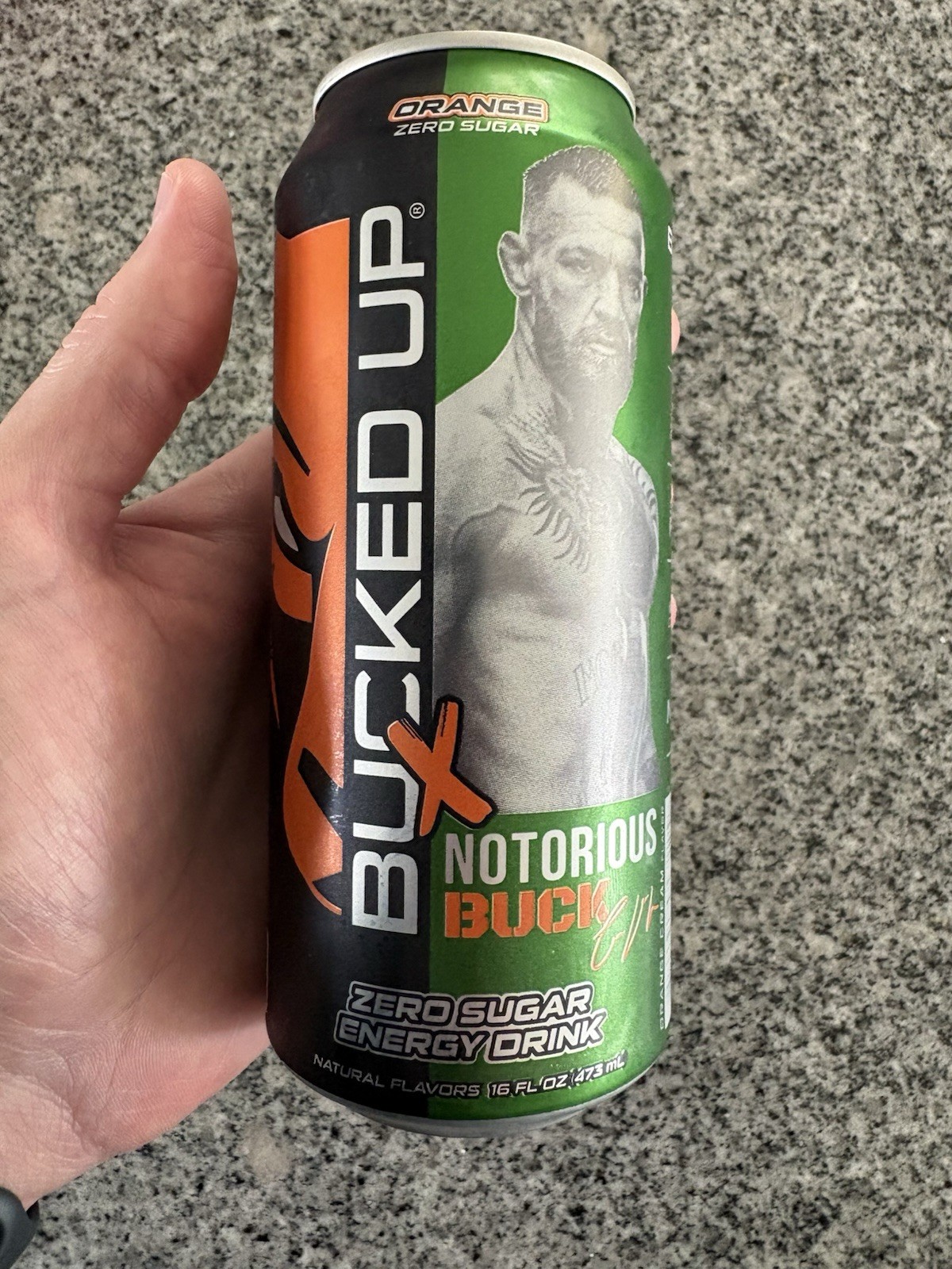 Bucked UP Connor McGregor Orange Energy Drink