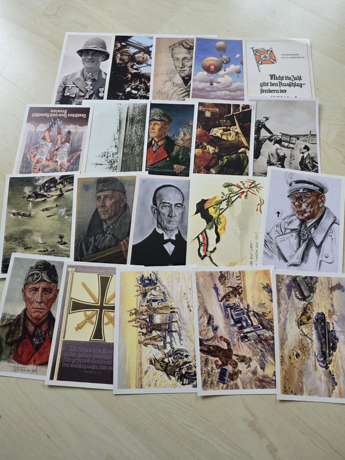 20 x WW2 Field Postcard Various Motifs 20 x WW2 Field Postcard Various Motifs