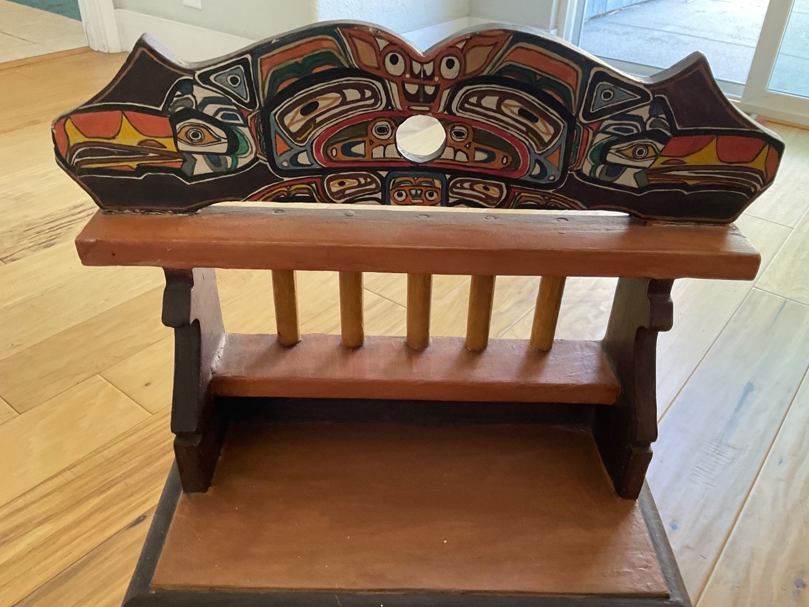 Northwest Coast Wood Cabinet Northwest Coast Wood Cabinet