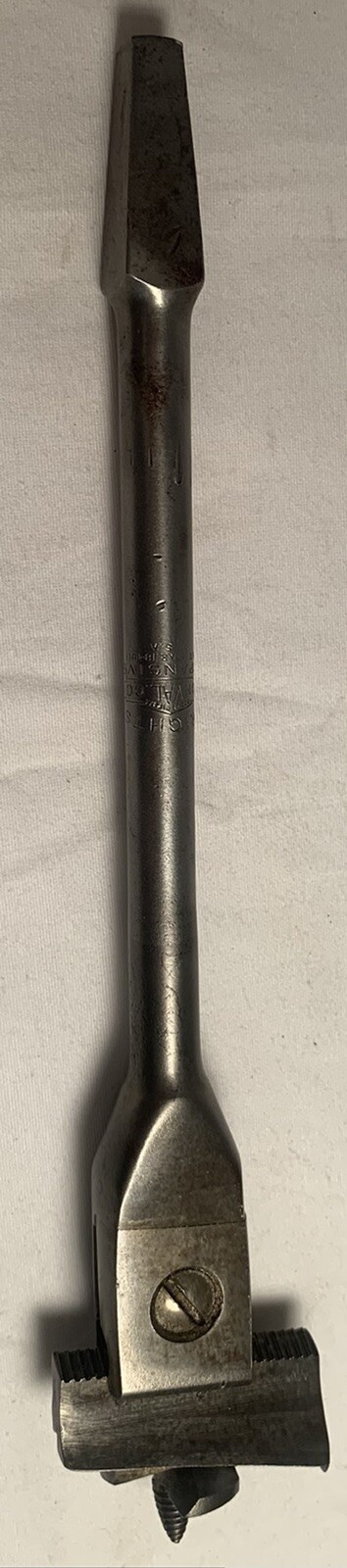 Vintage WRIGHTS ConVaL CO EXPANSIVE BIT PAT MAR 18 1930 USA Wood-Working Tool