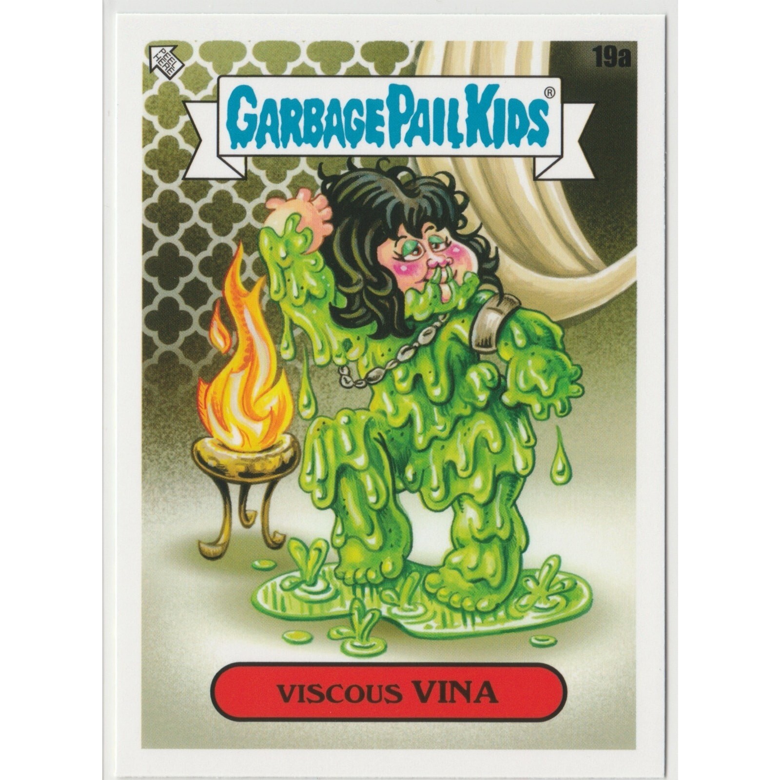 Star Trek The Cage Viscous Vina #19a Garbage Pail Kids GPK Susan Oliver 2023