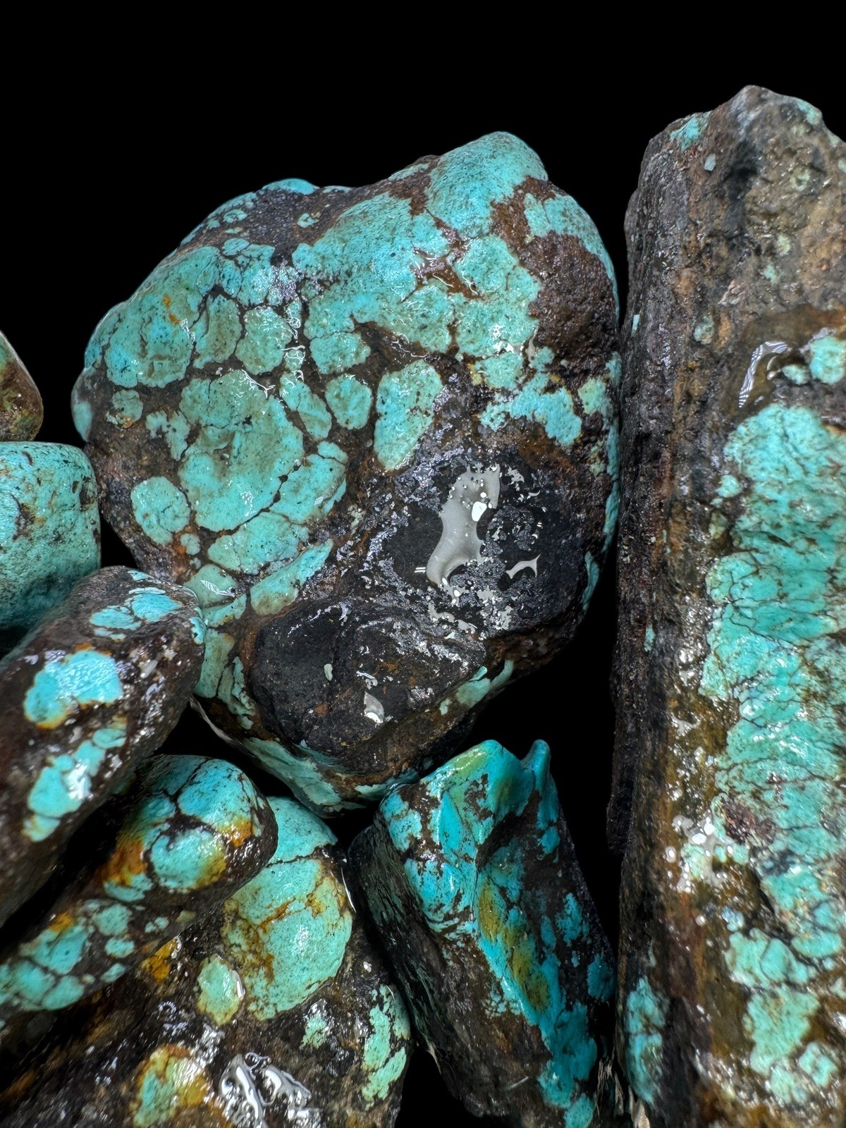 Slightly more than one pound mixed mine nuggets from Hubei province china 