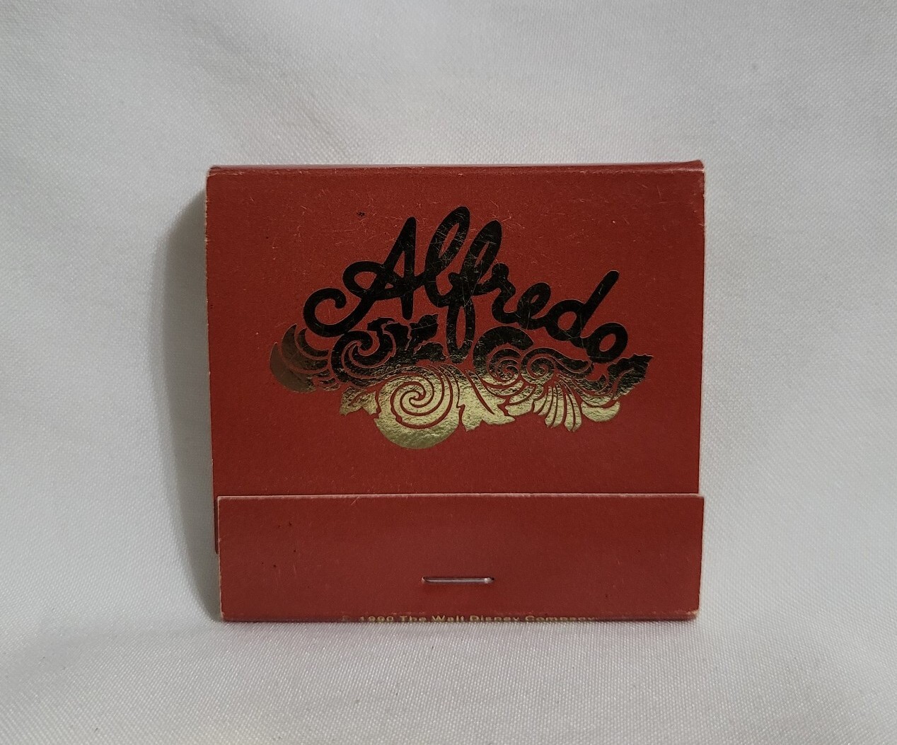 Vintage Alfredo's Restaurant Disney Epcot Center FL Matchbook Advertising Full