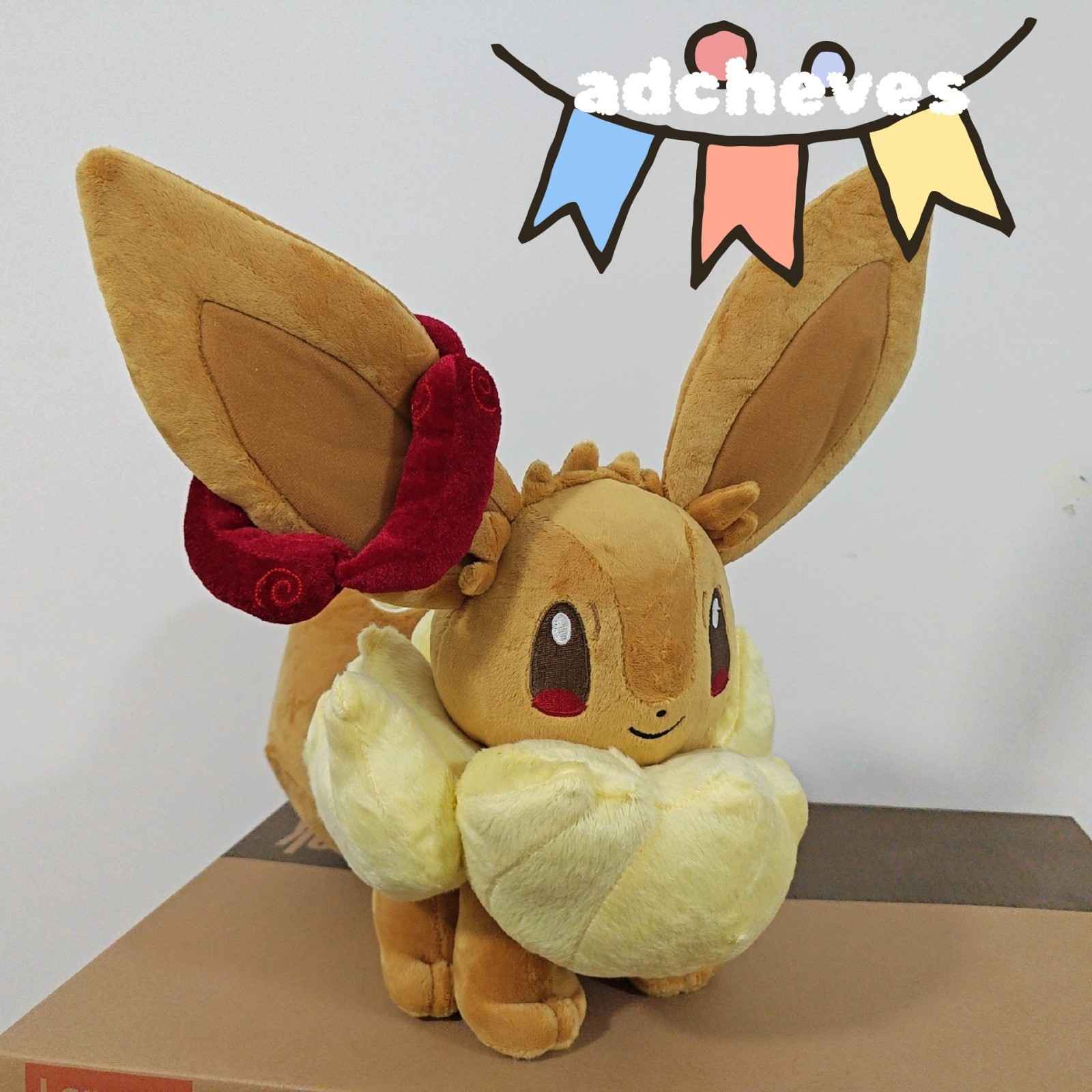 Pokemon Center Gigantamax Eevee 15in Plush Soft Toy Large Stuffed Animal 