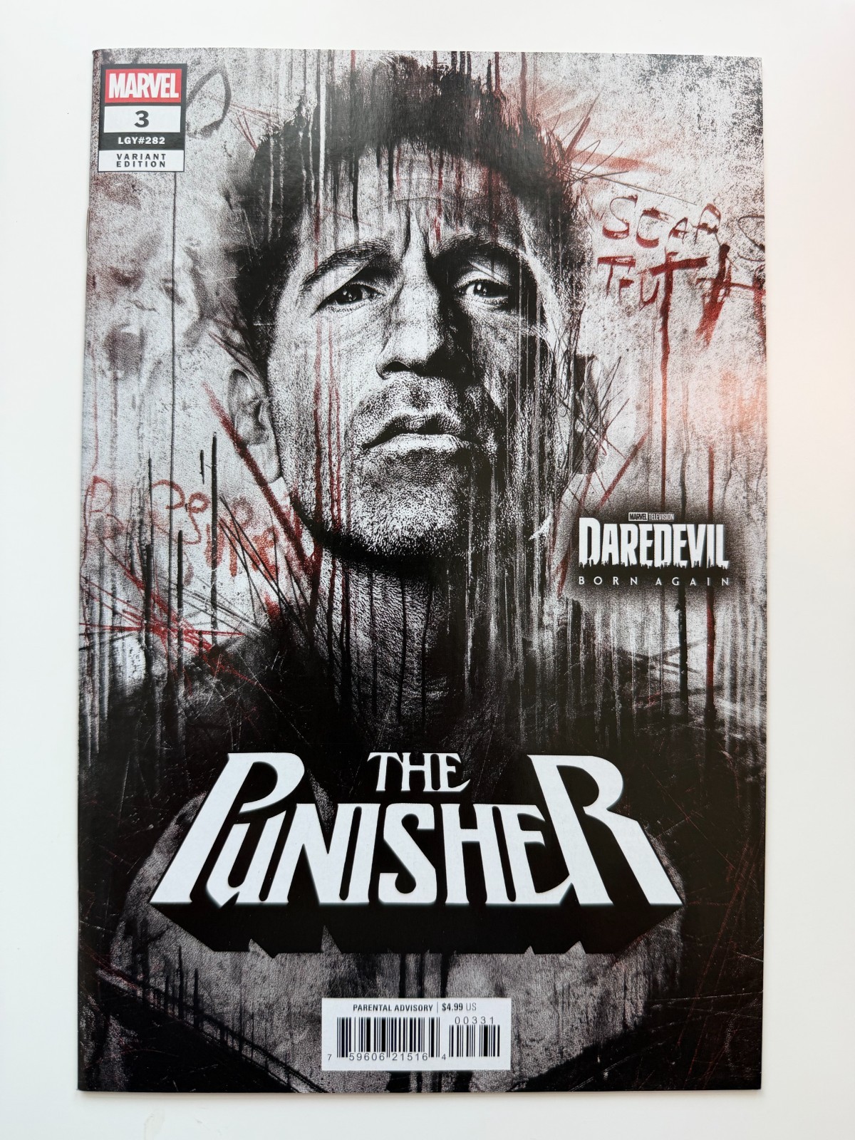 The Punisher #3 1st Print Jon Bernthal Television Variant Marvel TV Comics 2026