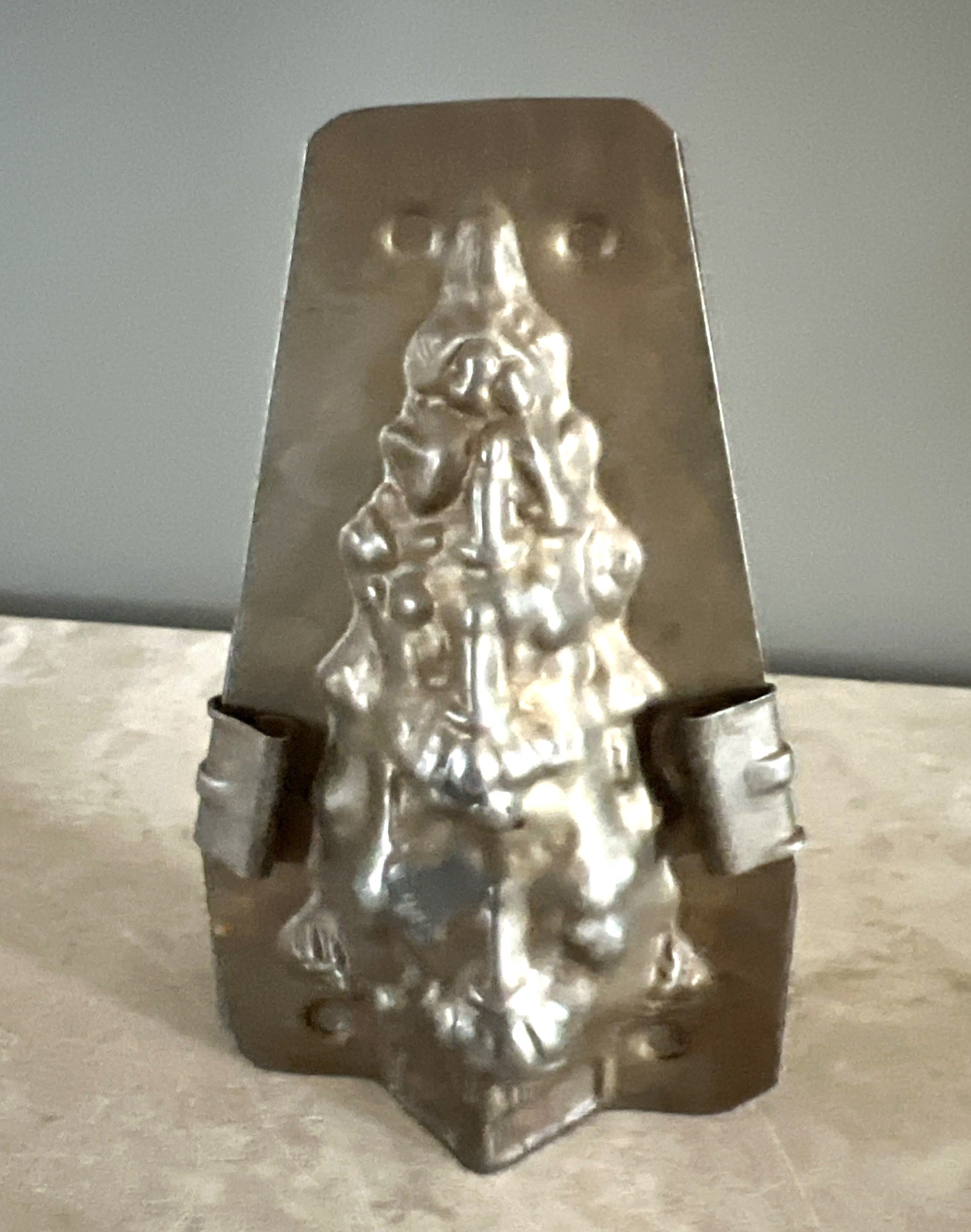 ANTIQUE 19th 20th CENTURY GERMAN CHRISTMAS TREE CHOCOLATE MOLD