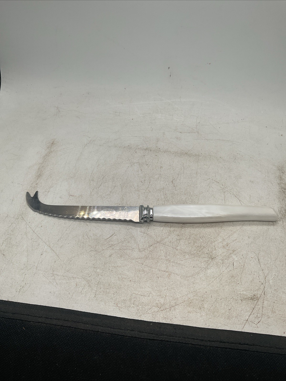 INOX - Acrylic Handle - Stainless Steel Cheese & Serving Knife