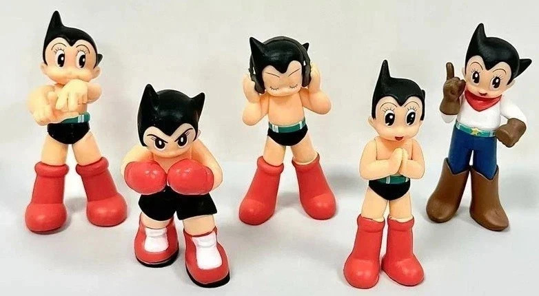 Anime Figure Astro Boy 5PCS Sets PVC Toy figures New
