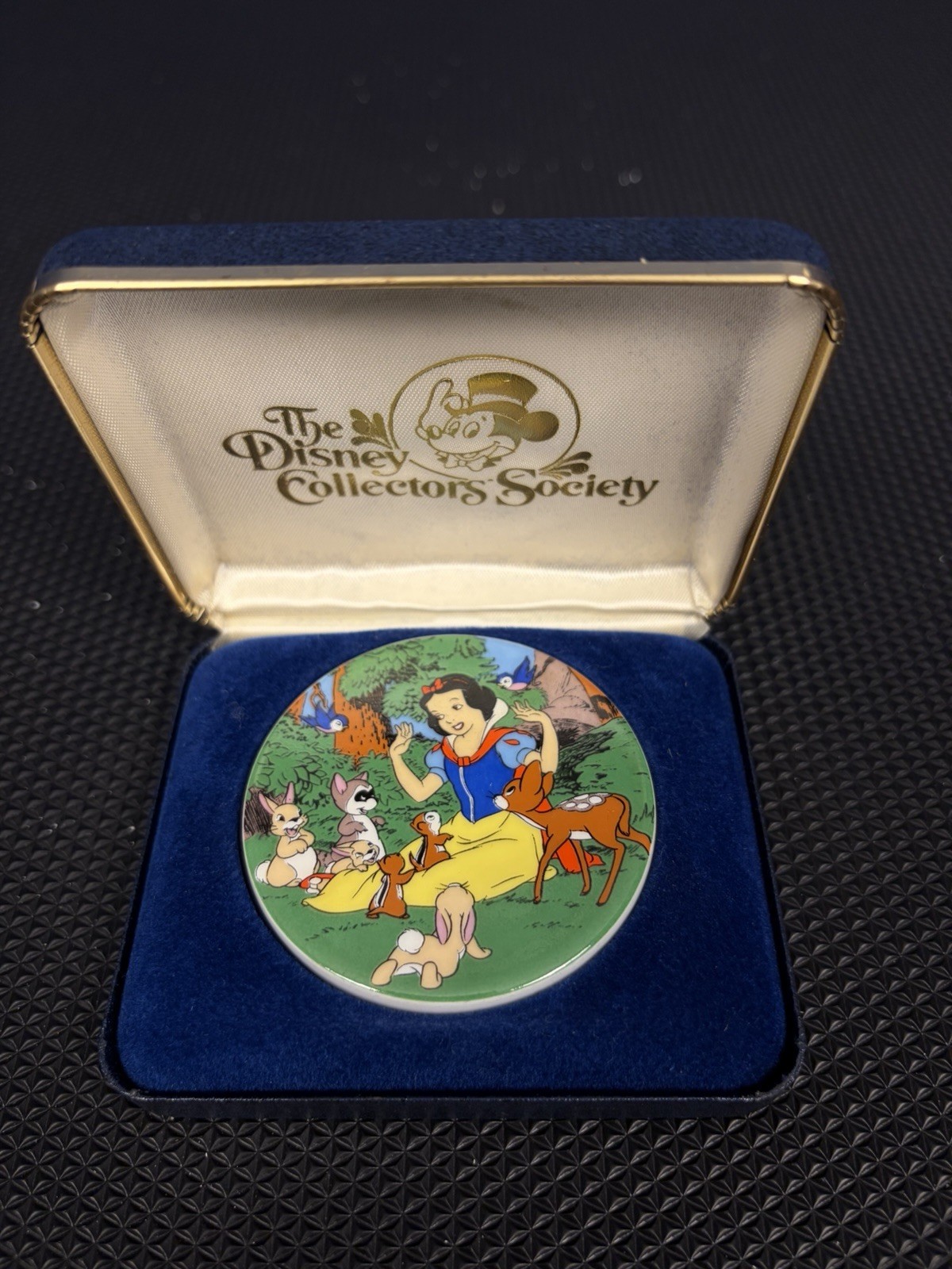 1983 Disney Collectors Society Snow White & Friends LTD Edition Porcelain Plaque