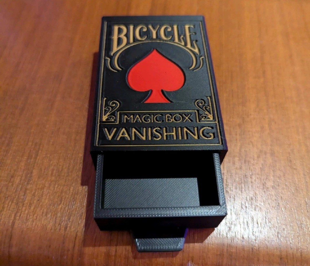 Magic Trick Vanishing Box 3D Printed