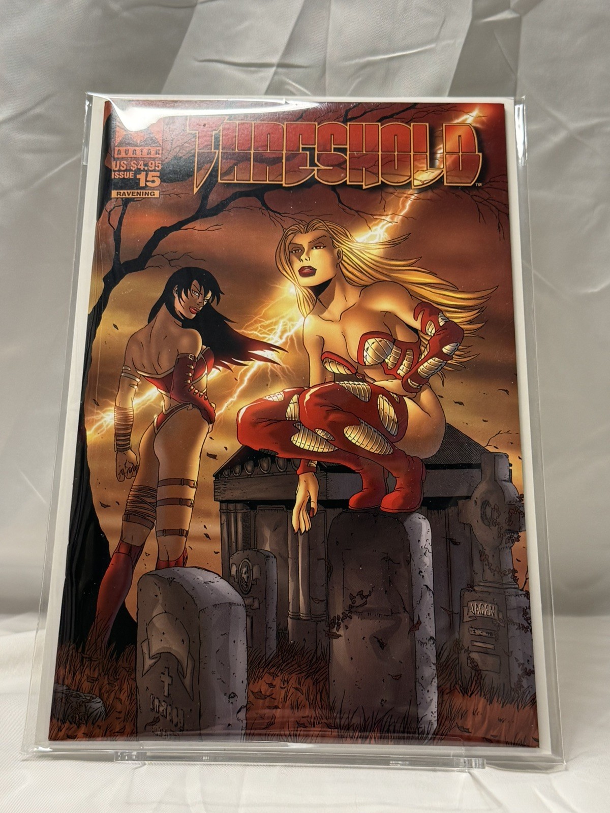  THRESHOLD #15  RAVENING  AVATAR PRESS  1999 