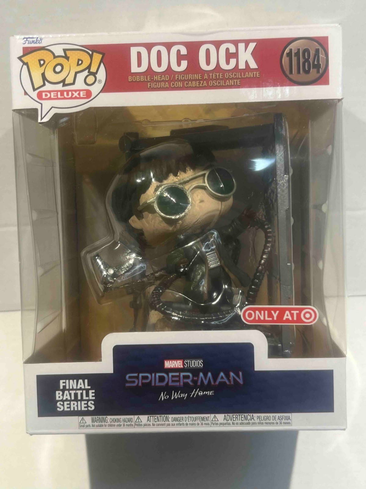 Funko Pop Deluxe Doc Ock #1184 Spider-Man No Way Home Target Exclusive Marvel