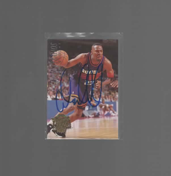 CEDRIC CEBALLOS PHOENIX SUNS AUTOGRAPHED BASKETBALL CARD