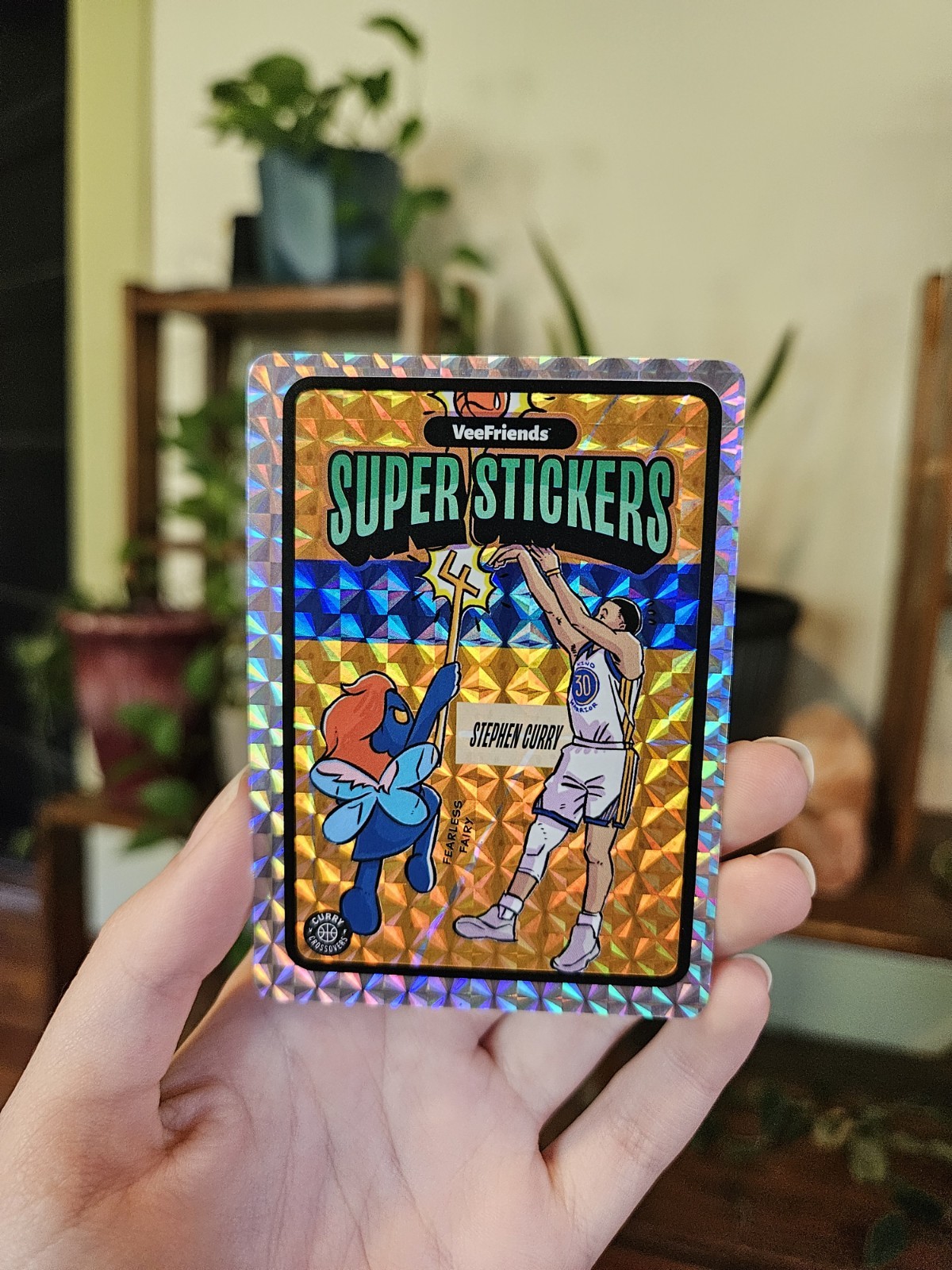 2025 VeeFriends Manga Super Stickers Stephen Curry Crossovers Fearless Fairy 