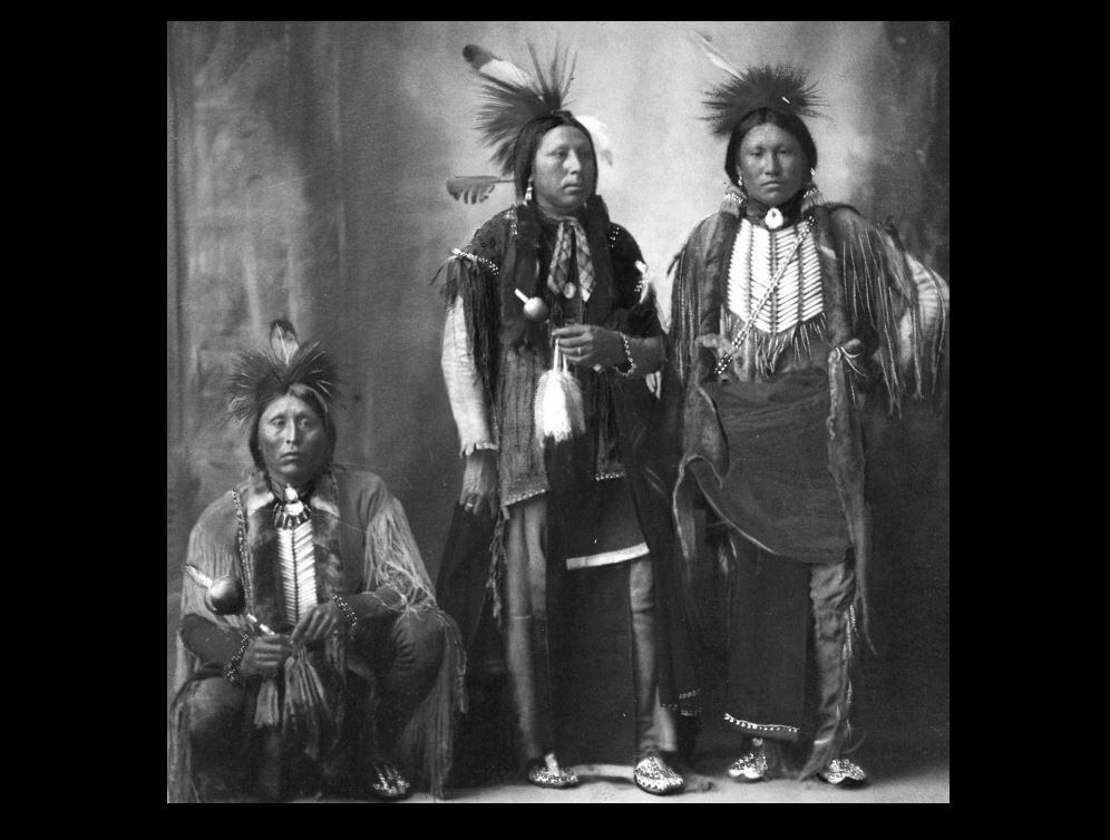 Kiowa Indians PHOTO Native American Indian Tribe Members Omaha Nebraska 1898