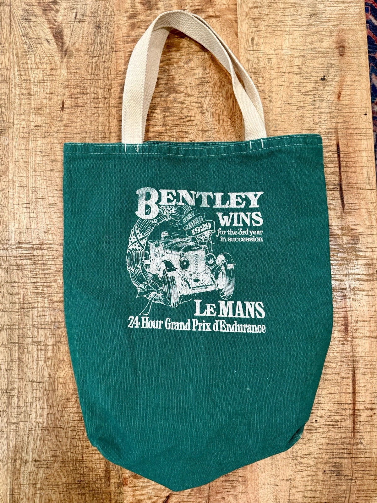 1983 Bentley Car Meet Tote Bag 1929 Le Mans Bugatti Alfa Ferrari Lamborghini 1983 Bentley Car Meet Tote Bag 1929 Le Mans Bugatti Alfa Ferrari Lamborghini