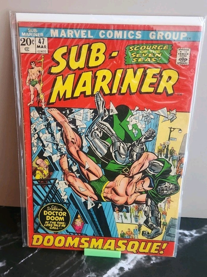 Sub-Mariner #47 (Marvel Comics March 1972) VG/VF-