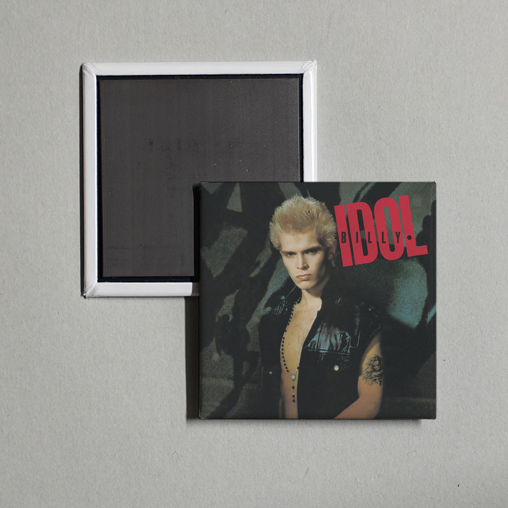 Billy Idol - Billy Idol Album Cover Locker Fridge Magnet