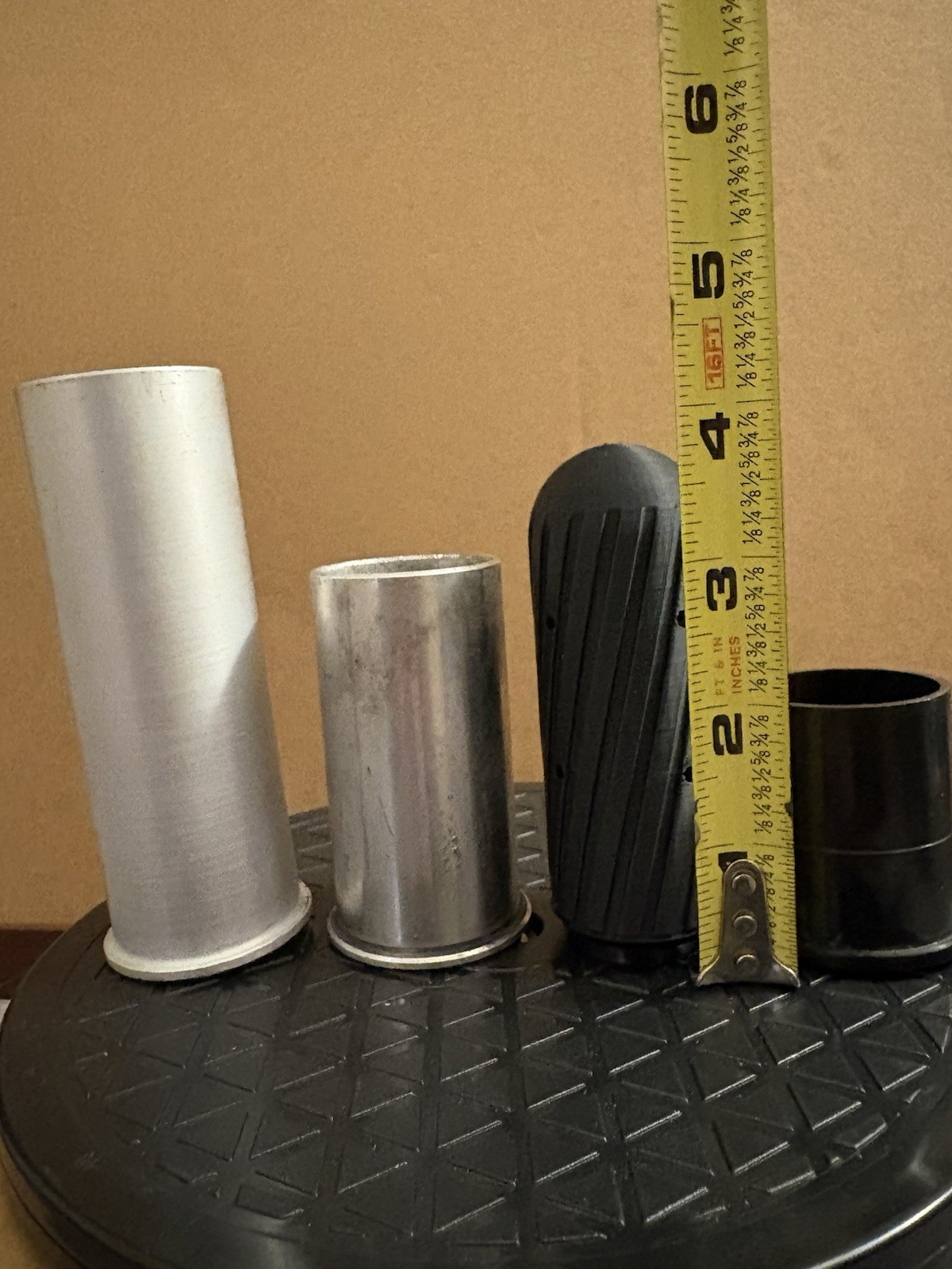 (Pack of 3) 37mm Rifled Projectiles W/ holes for Smoke/Fused CompMix, 90mm Tall