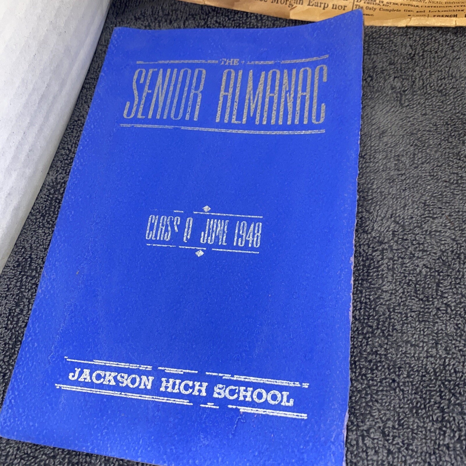 1948 JACKSON HIGH SCHOOL Senior Alanas JUNE 1948