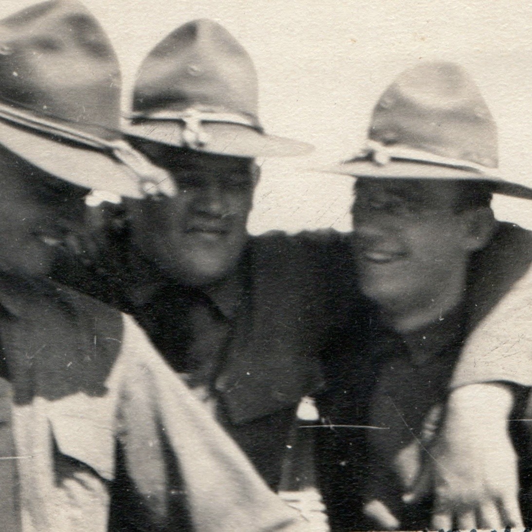 ID\'d c1910s WWI US Army Soldiers Fitch Cobb Campaign Hats Snapshot Photo Claude ID\'d c1910s WWI US Army Soldiers Fitch Cobb Campaign Hats Snapshot Photo Claude