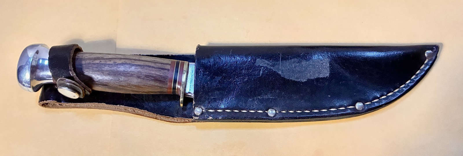 VINTAGE MARBLES GLADSTONE 4 1/8” BLADE WOODCRAFT KNIFE / SHEATH 3/8\ VINTAGE MARBLES GLADSTONE 4 1/8” BLADE WOODCRAFT KNIFE / SHEATH 3/8\