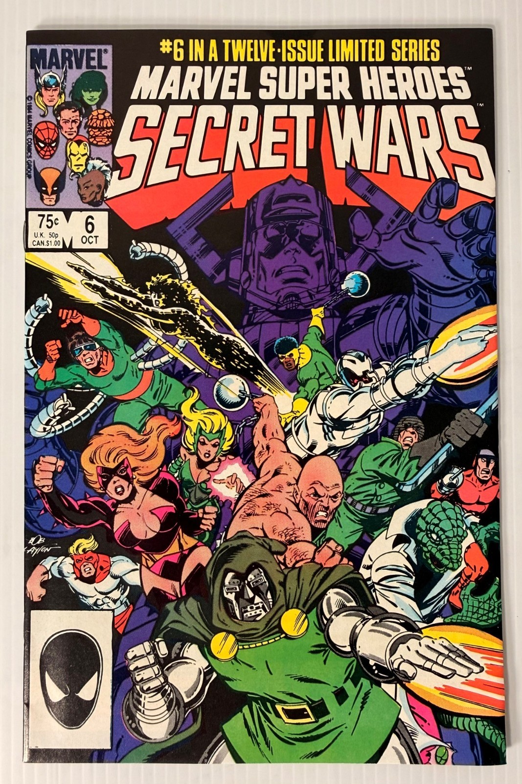 Marvel Super Heroes Secret Wars #6 Marvel Comics October 1984 VF/NM