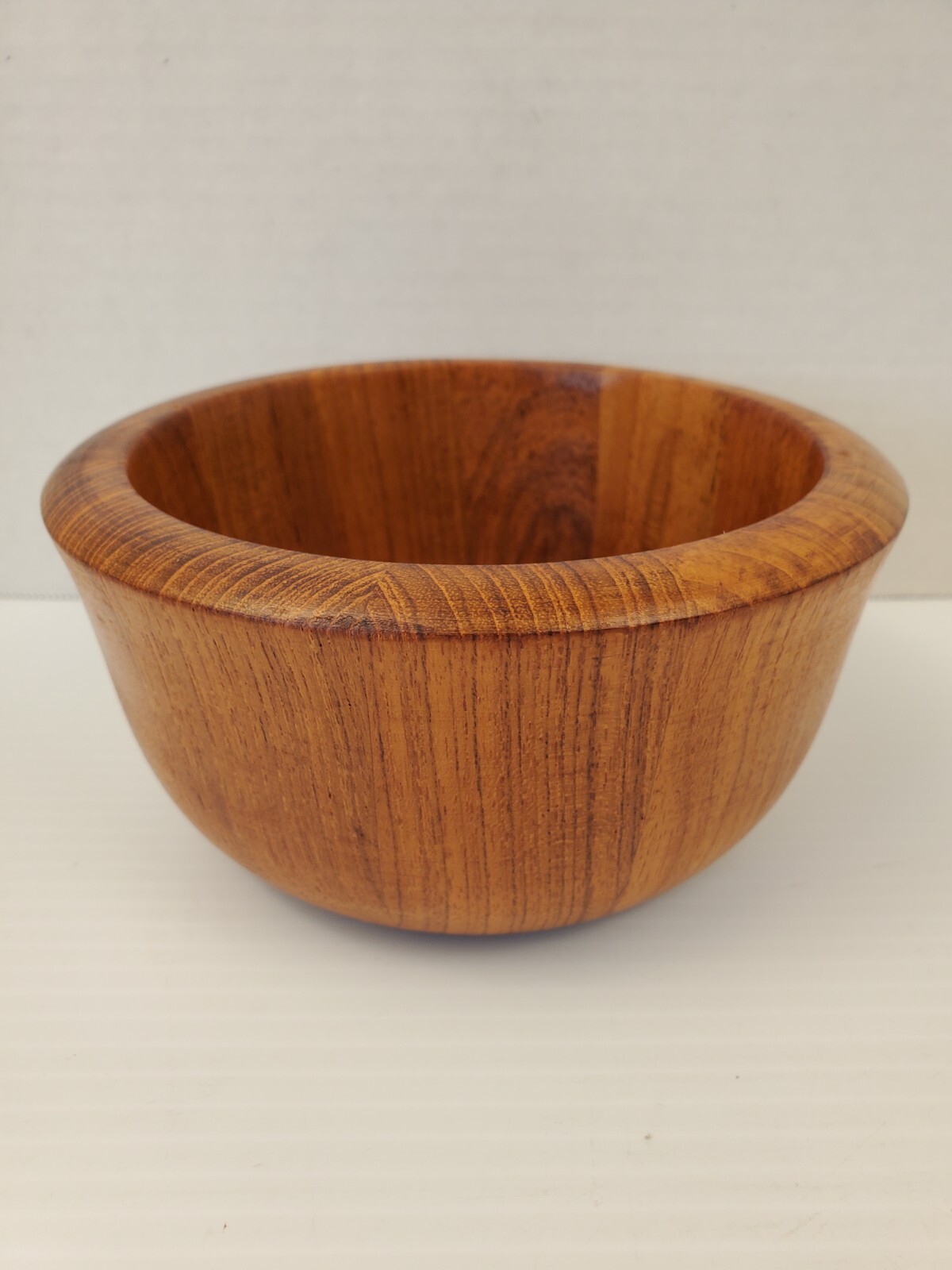 Vintage Dansk Designs Staved TEAK SALAD BOWL JHQ 6\