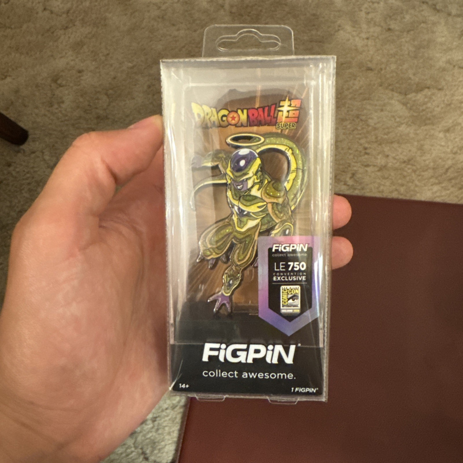 SDCC 2026 FiGPiN Dragon Ball Super - Golden Frieza (1912) - 750 units