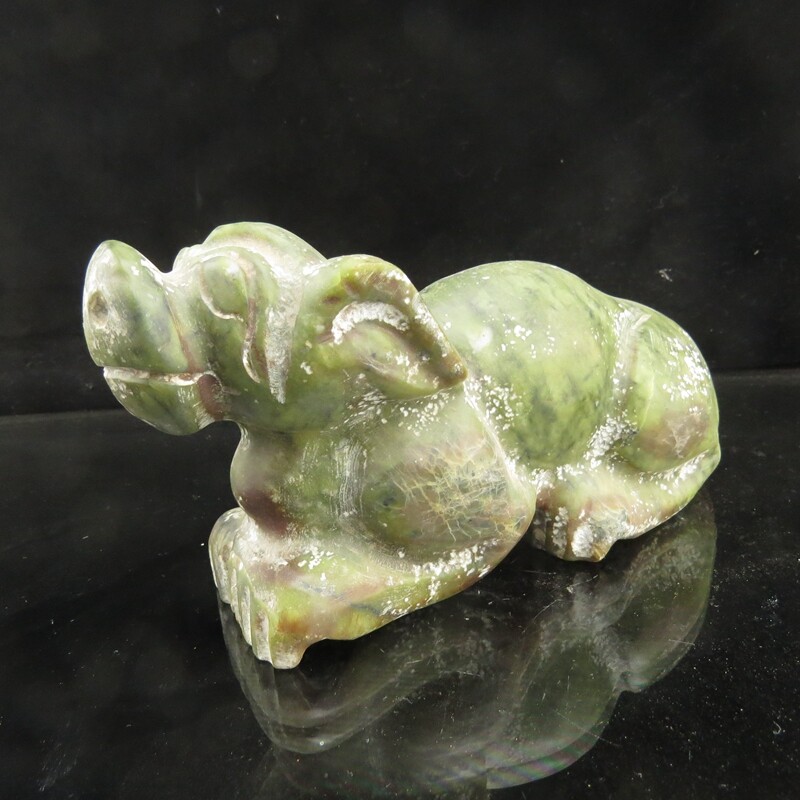 China,old  jade,collectibles, hongshan culture,rare beast, statues R(639)