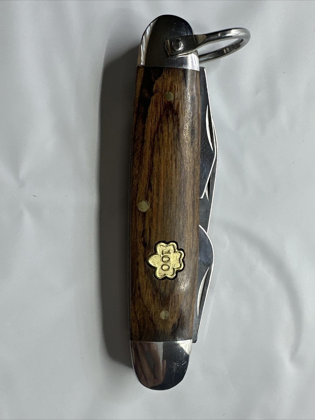 Girl Scouts 100 years  ANNIVERSARY 1912-2012 wood pocket knife BRAND NEW