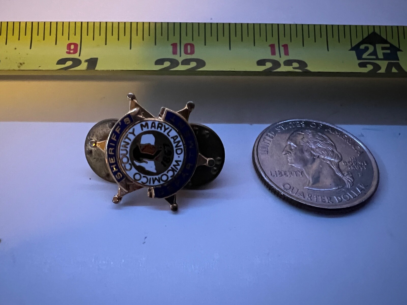 VINTAGE WICOMICO SHERIFF\'S DEPARTMENT PIN