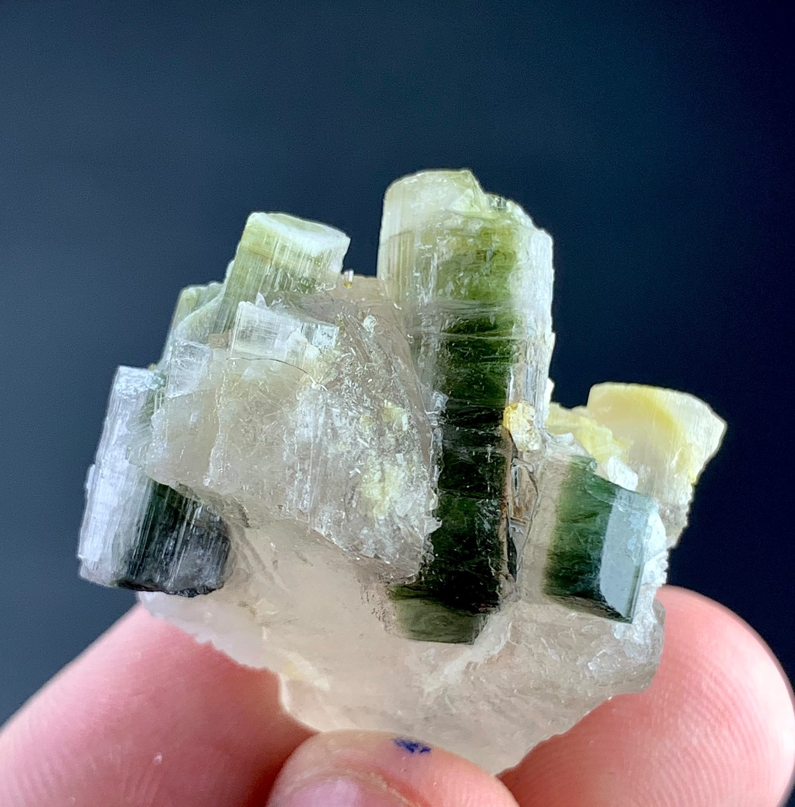 95 Carat Tourmaline Crystal  Specimen From Afghanistan