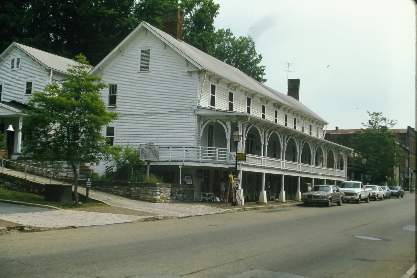 c1980\'s Kodachrome 35mm Slide Harpers Ferry Stone House Pontiac Grand Prix c1980\'s Kodachrome 35mm Slide Harpers Ferry Stone House Pontiac Grand Prix