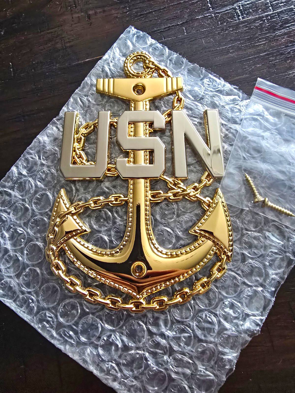 New USN Navy Chief CPO Anchor 5\