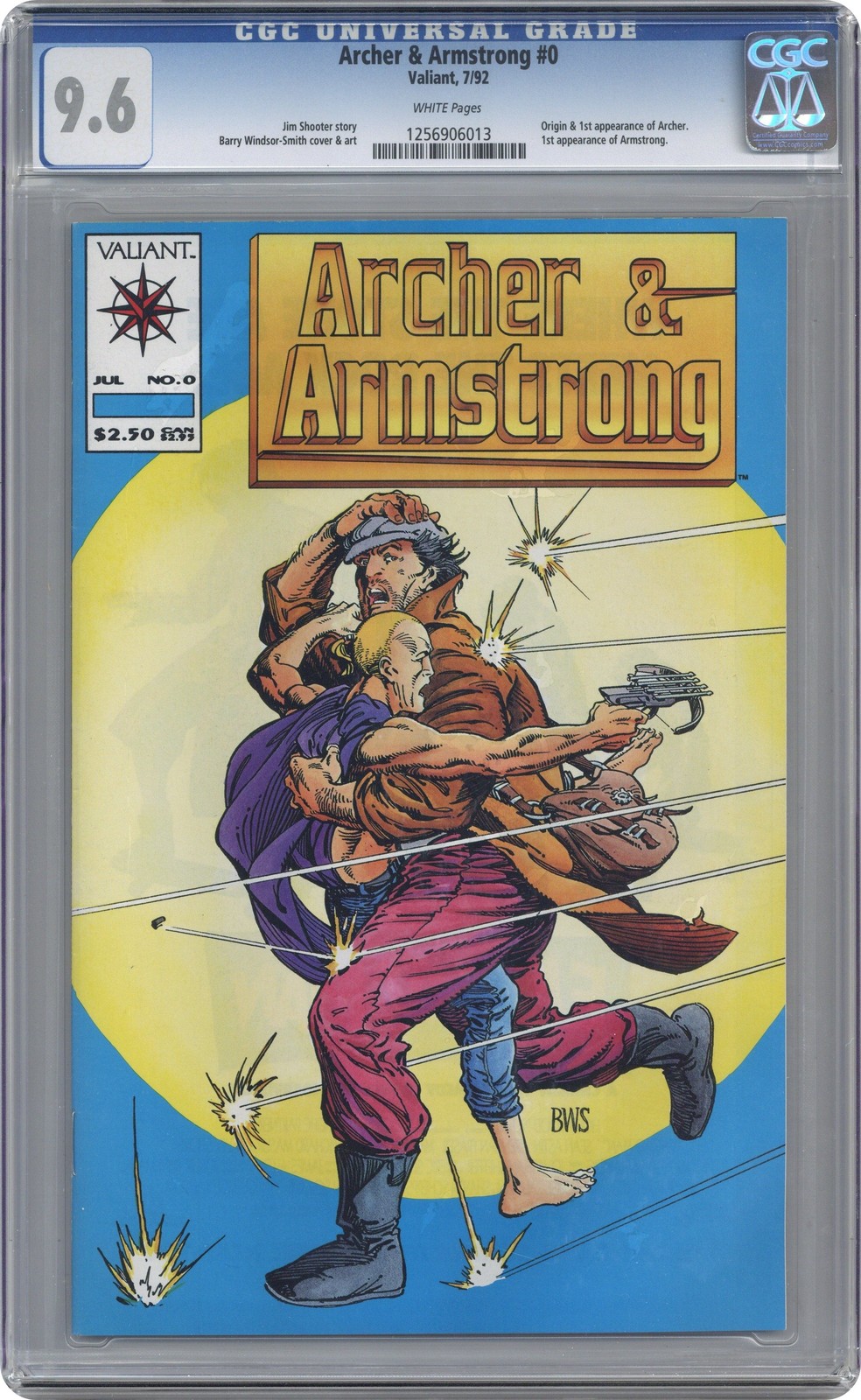 Archer and Armstrong #0A CGC 9.6 1992 1256906013