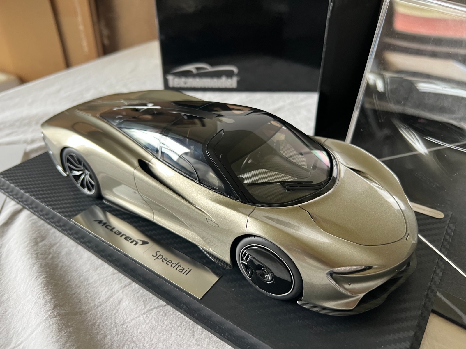 1/18 TECHNOMODEL McLaren Speedtail Ville D'Este Concourse Exclusive 1 of 49