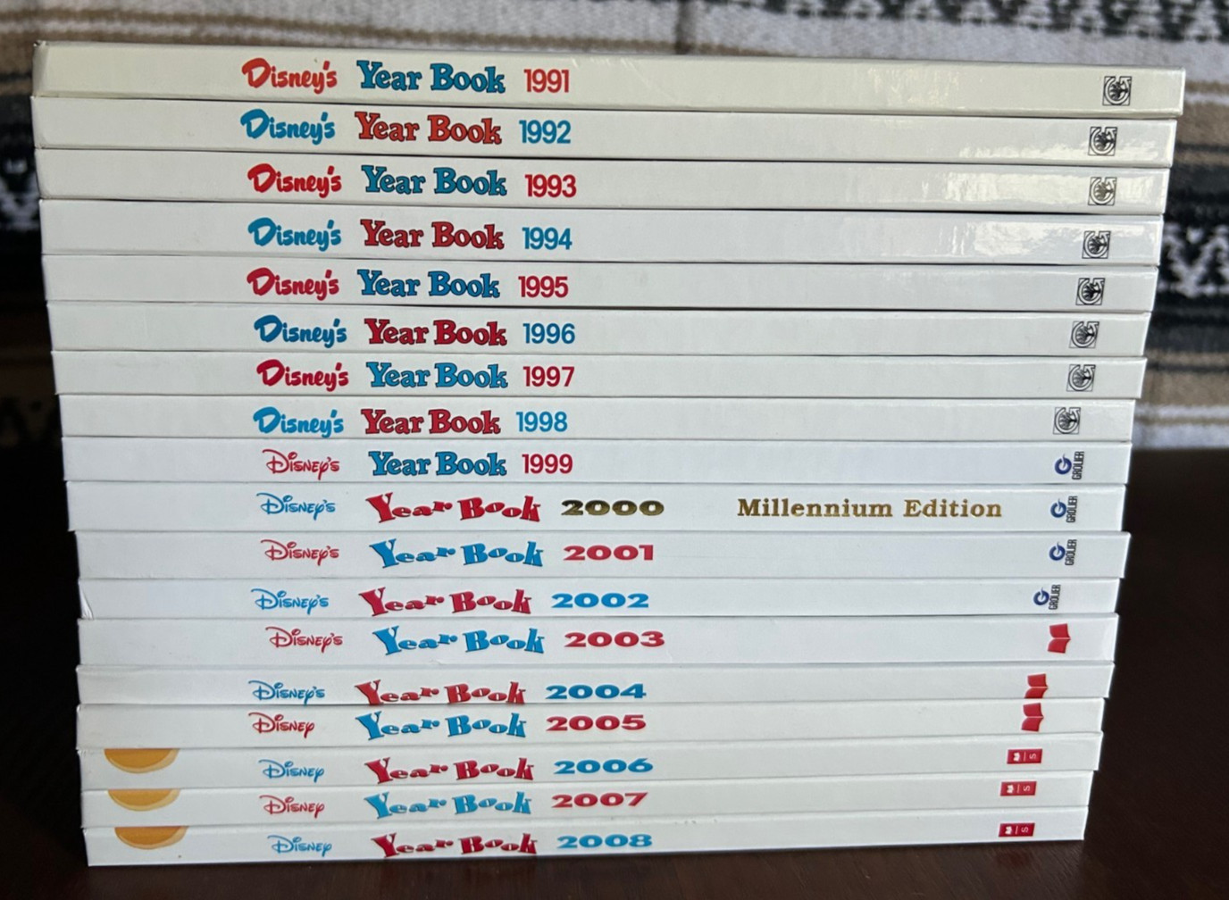 Disney's Wonderful World of Reading YEAR BOOK Lot of 18 w/ 8 Pullout Posters VG Disney's Wonderful World of Reading YEAR BOOK Lot of 18 w/ 8 Pullout Posters VG