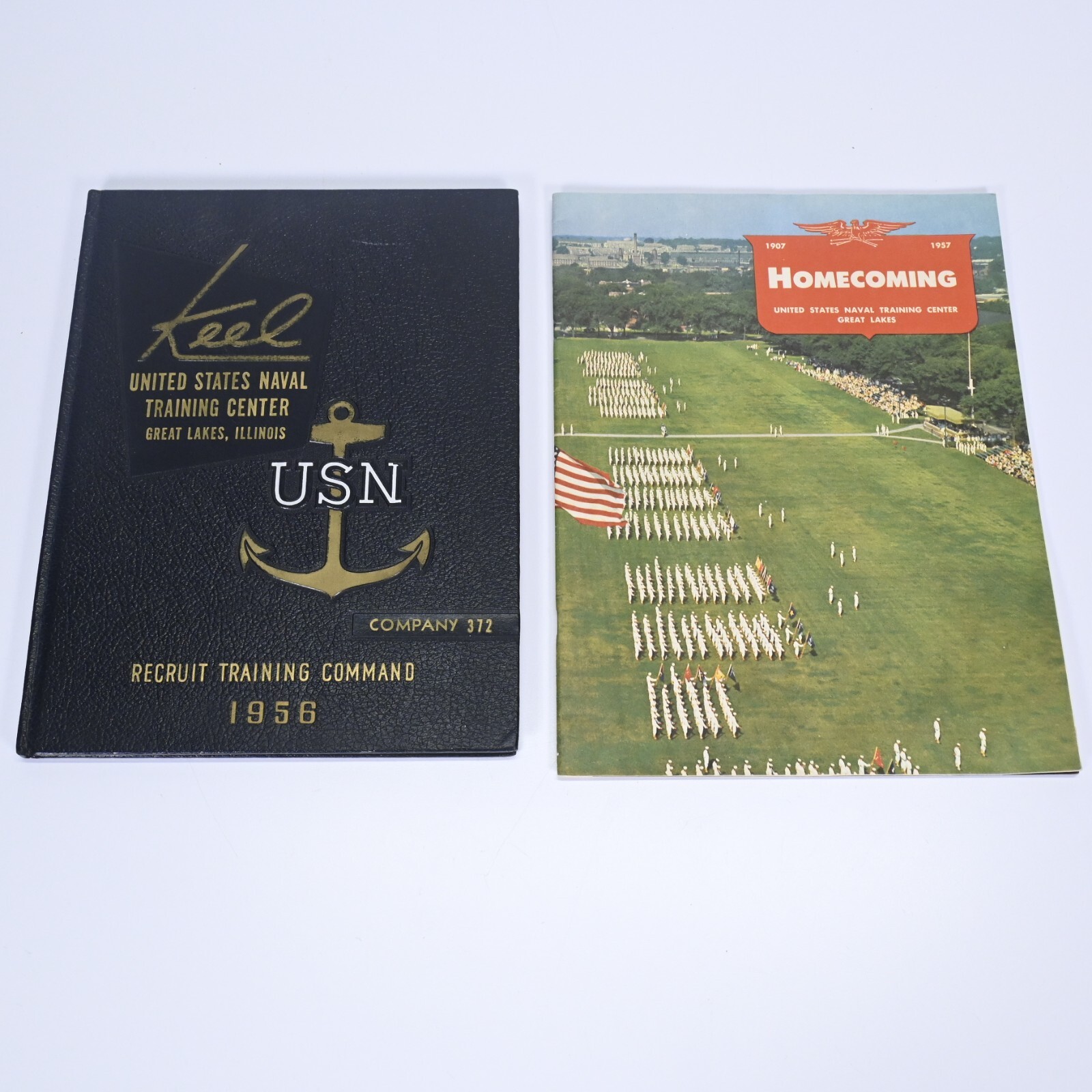 1956 1957 US Navy Keel Recruit Training Command Company 427,Great Lakes IL.