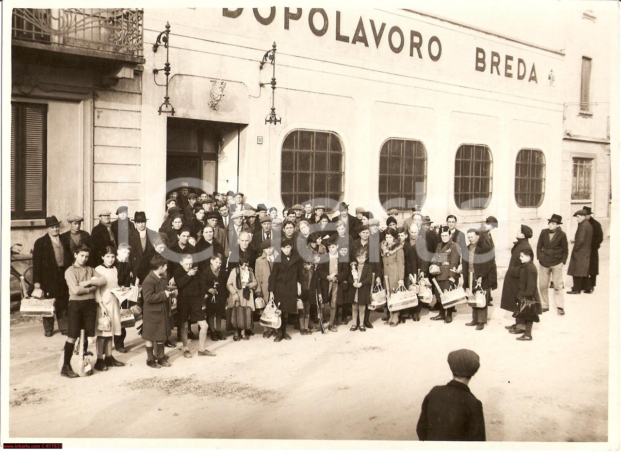 1937 Milan Industry *Christmas after work Breda PHOTOS 1937 Milan Industry *Christmas after work Breda PHOTOS