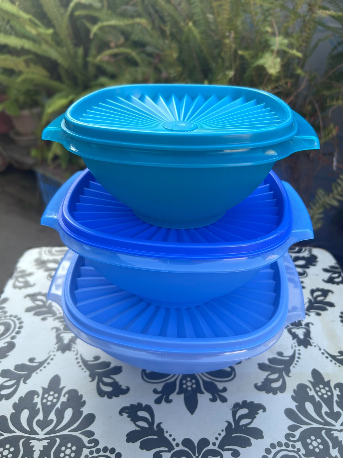 Tupperware Servalier  ser of 3 - Small, Medium and Large brand New