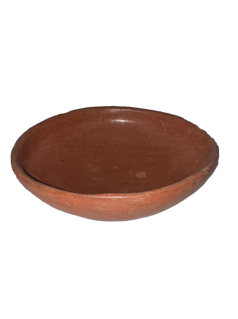 6.5x2 Antique Handmade Panamanian Bowl Ceramic Pottery Collectible