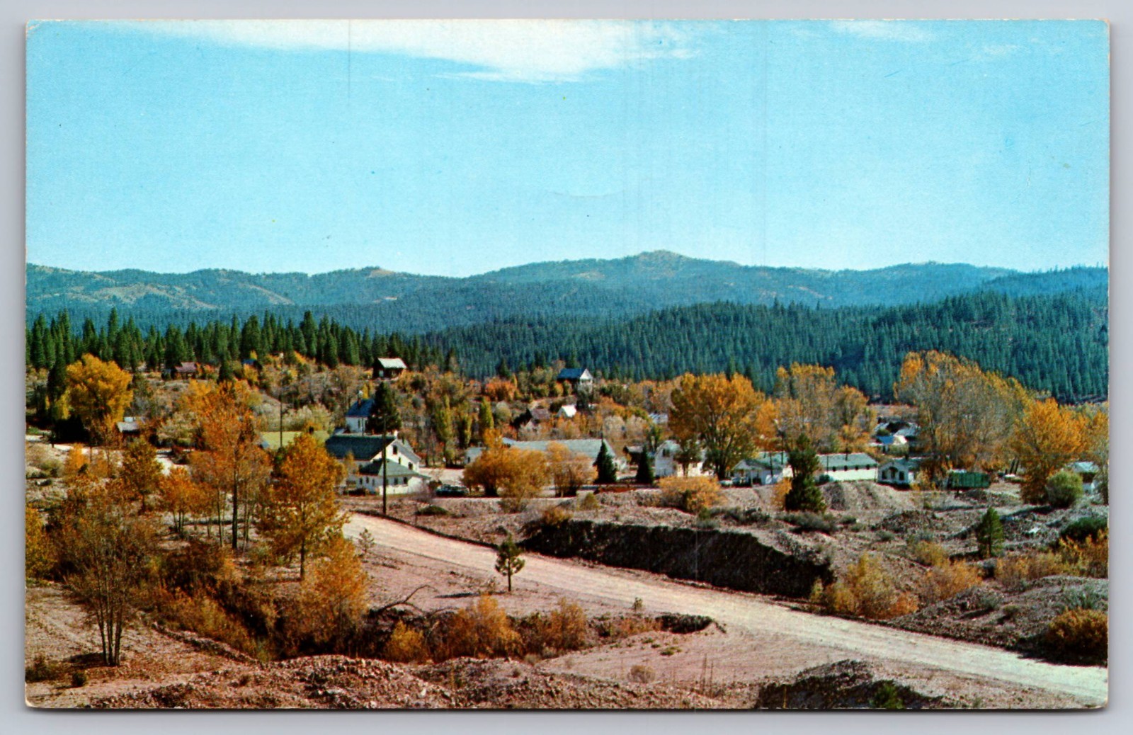 Idaho City Idaho Vintage Postcard