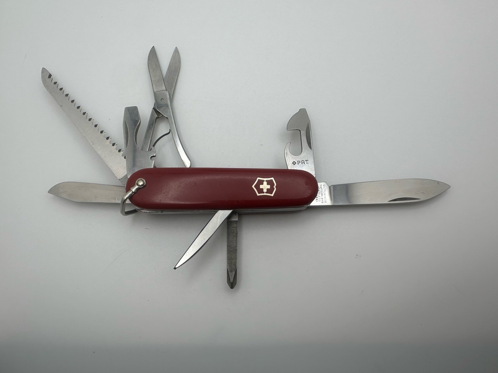 1957-60s Vintage VICTORINOX VICTORIA OFFICIER SUISSE Swiss Army Huntsman Knife